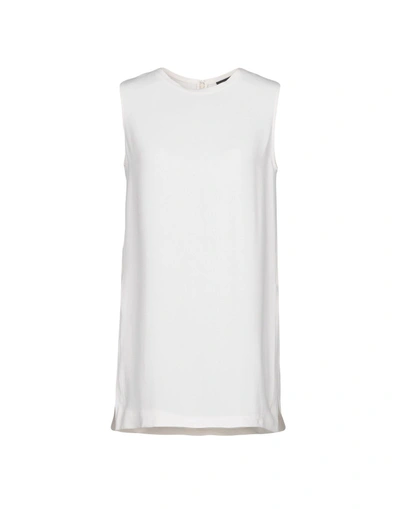 Shop Joseph Silk Top In Ivory