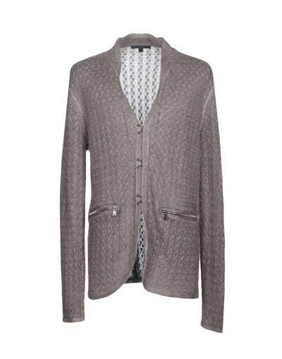 Shop John Varvatos Cardigan In Grey