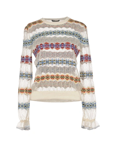 Shop Alexander Mcqueen Sweater In Ivory