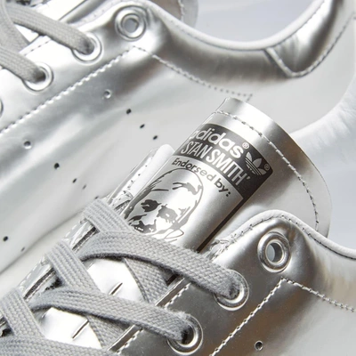 Shop Adidas Originals Adidas Women's Stan Smith Boost W In Silver