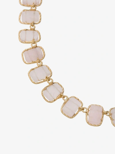 Shop Rosantica Peppermint Choker Necklace In Nude&neutrals