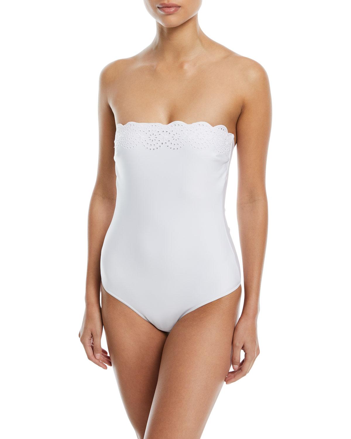低価格 Eimy Istoire Stella Onepiece White 水着ワンピース