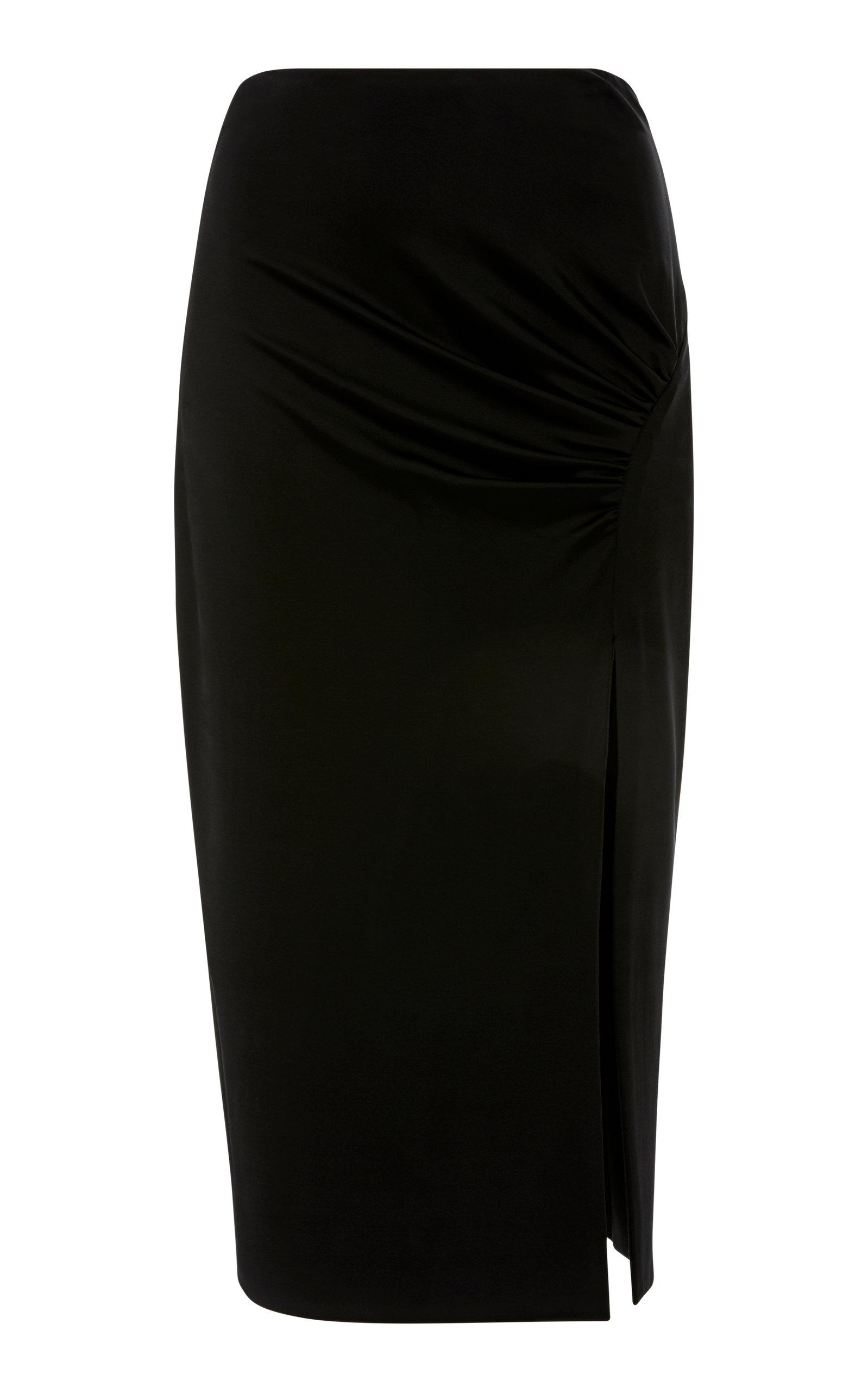 Cushnie Et Ochs Panbi Slit Skirt In Black | ModeSens