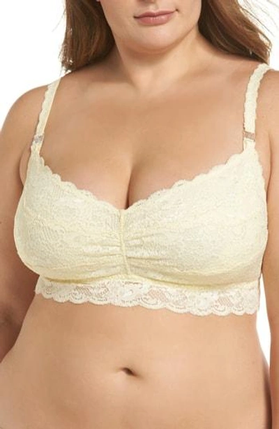 Shop Cosabella Never Say Never Soft Cup Nursing Bralette In Sunry