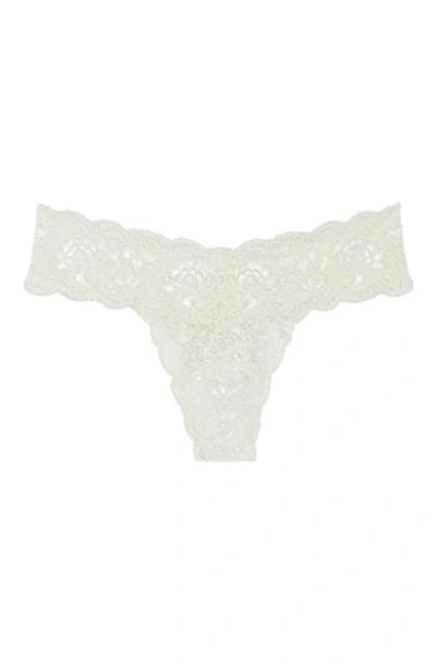 Shop Cosabella 'never Say Never Cutie' Thong In Desert Sage
