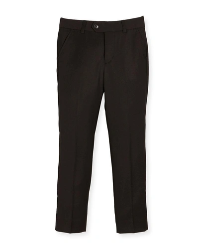 Shop Appaman Slim Suit Pants, Black