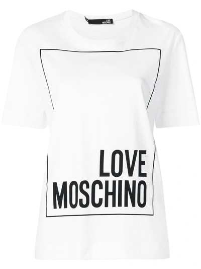 Shop Love Moschino White