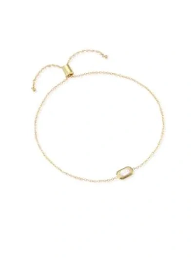 Shop Zoë Chicco Diamond & 14k Yellow Gold Bolo Bracelet