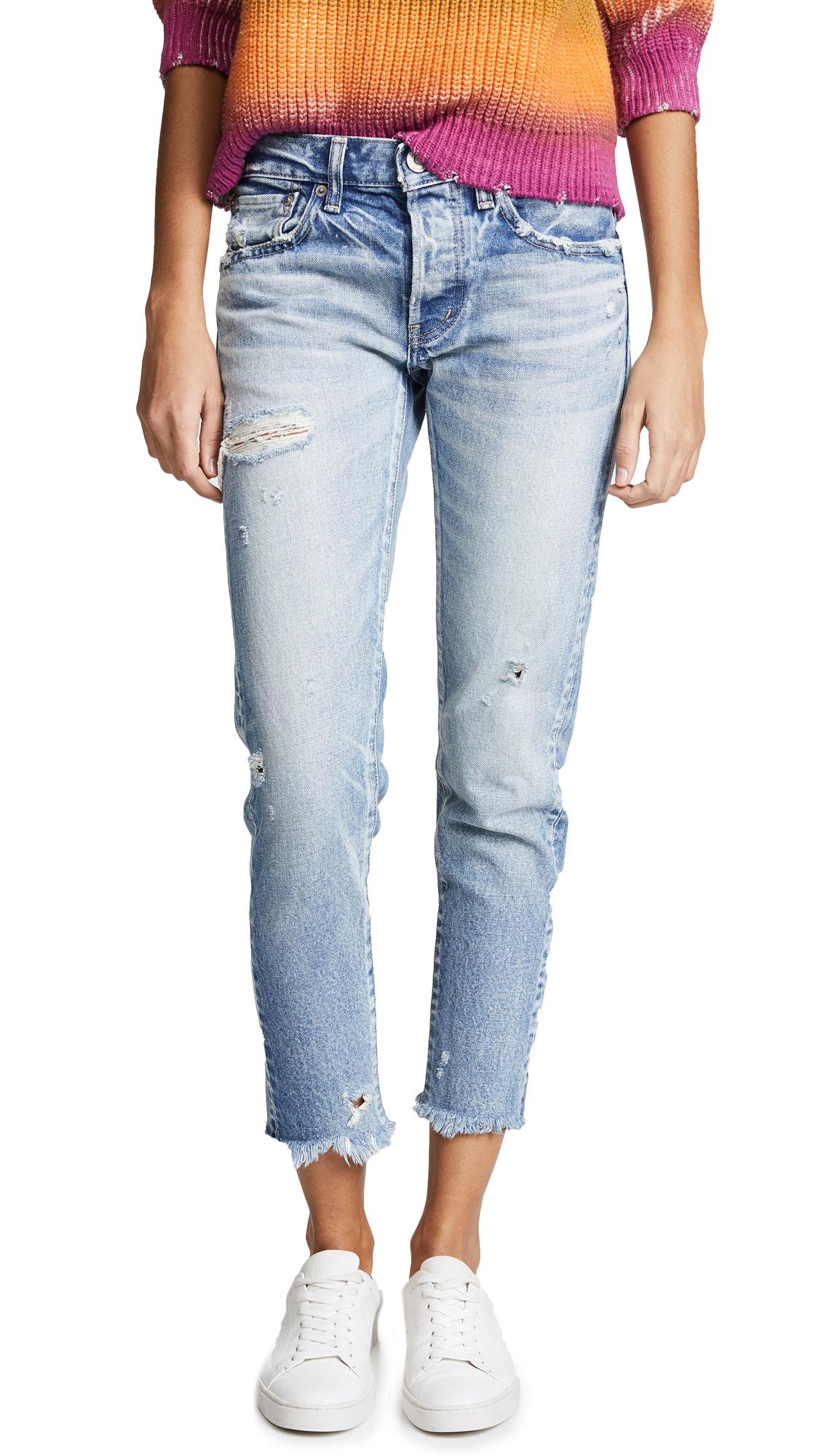 moussy kelley tapered jeans