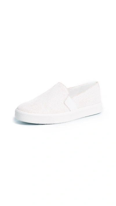 Shop Vince Blair Slip On Sneakers In White