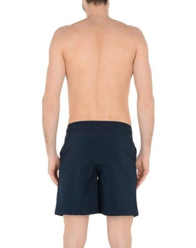 Shop Oakley Swim Shorts In Blue