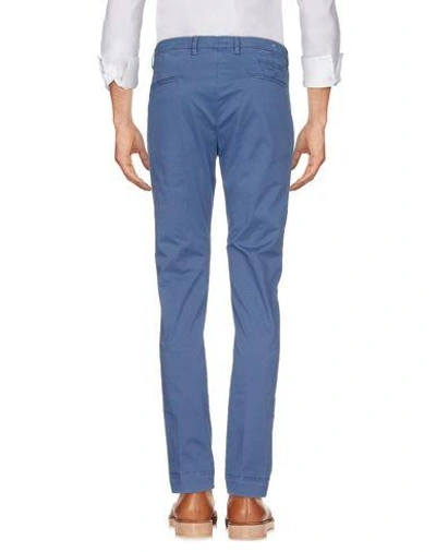 Shop Briglia 1949 Casual Pants In Pastel Blue
