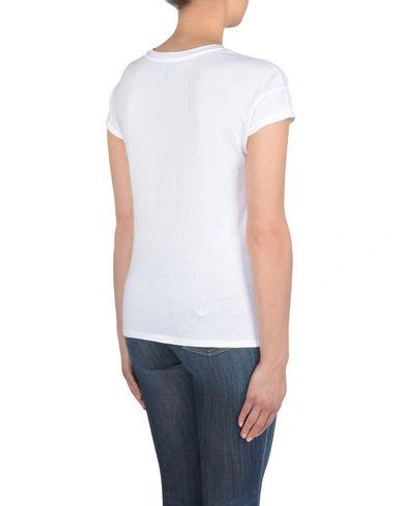 Shop Armani Jeans T-shirt In White