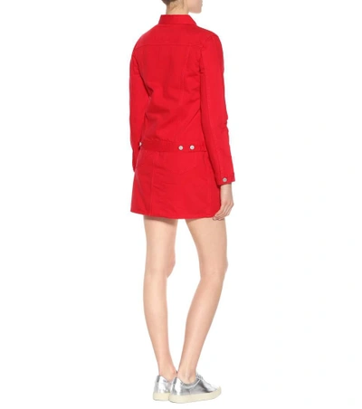 Shop Calvin Klein Jeans Est.1978 Denim Jacket In Red