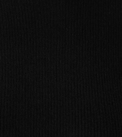 Shop Ryan Roche Cashmere Turtleneck Sweater In Black