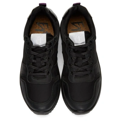 Shop Eytys Black Jet Combo Sneakers