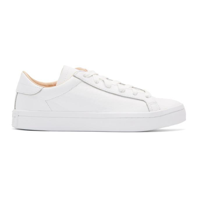 adidas originals court vantage white