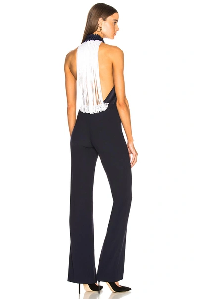 Shop Galvan Rio Jumpsuit In Blue