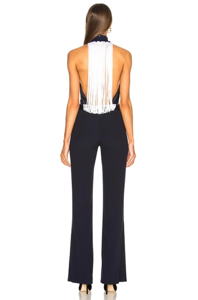 Shop Galvan Rio Jumpsuit In Blue