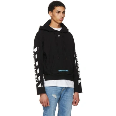 OFF-WHITE: cotton sweatshirt - Black  Off-White sweatshirt  OMBB110S23FLE005 online at