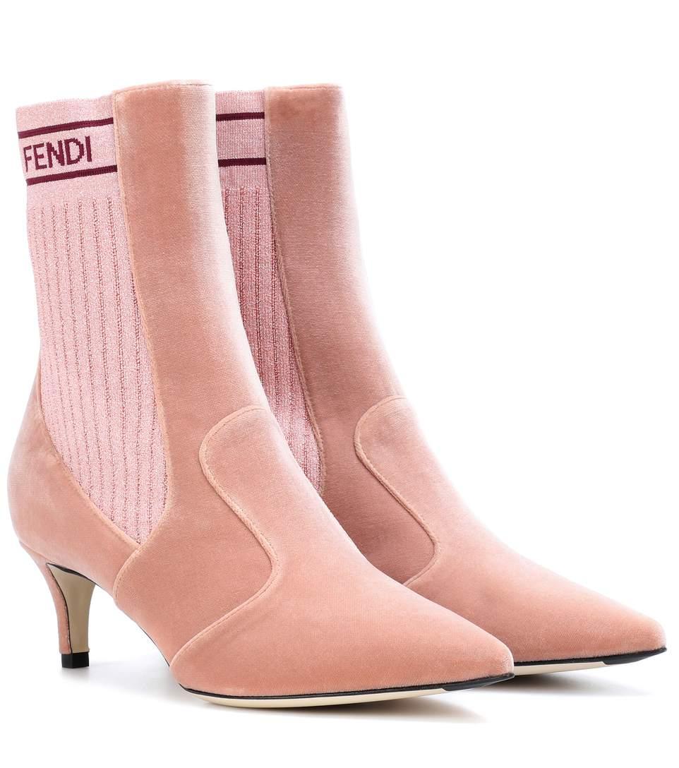 pink fendi boots