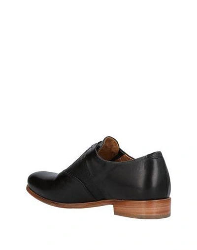 Shop Alberto Fermani Loafers In Black