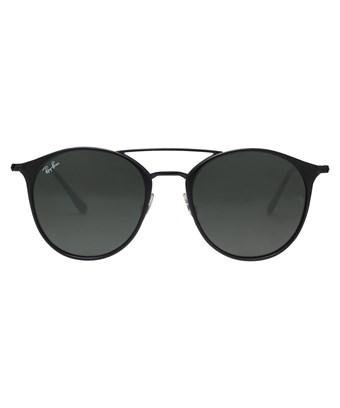 ray ban highstreet 52mm round brow bar sunglasses