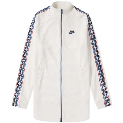 Nike Men's Sportswear Am Taped Track Jacket, White | ModeSens