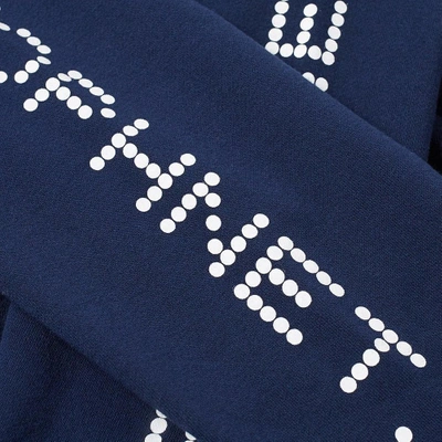 Shop Sophnet . Authentic Logo Pullover Hoody In Blue