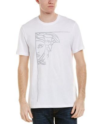 versace collection white t shirt