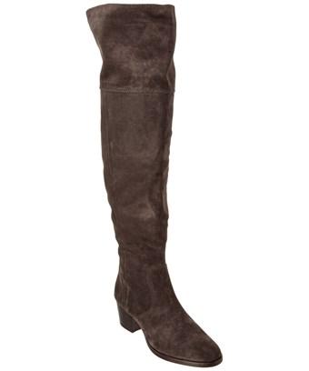 frye over the knee suede boots