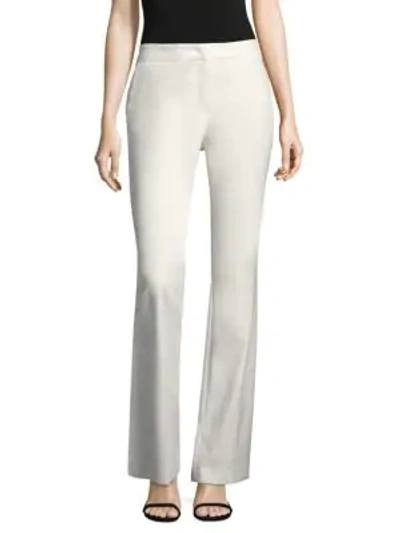 Shop Escada Tsegana Straight-leg Pants In Off White