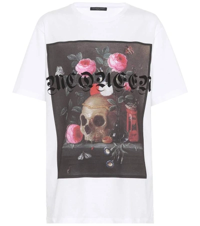 Shop Alexander Mcqueen Still Life Cotton T-shirt