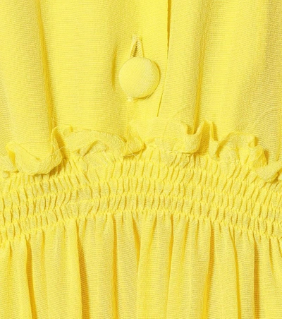 Shop Balenciaga Silk Crêpe Dress