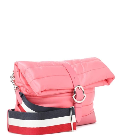 Shop Moncler Liska Shoulder Bag In Pink