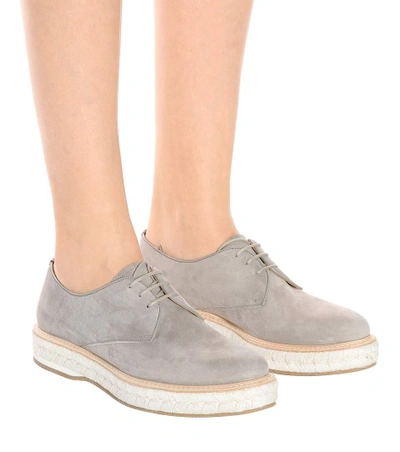 Shop Church's Taylee Suede Lace-ups In Grey
