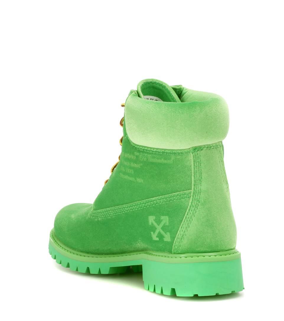 timberland velvet green