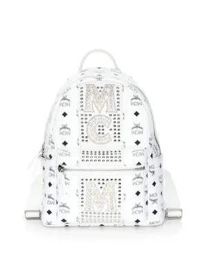 mcm stark stripe visetos backpack