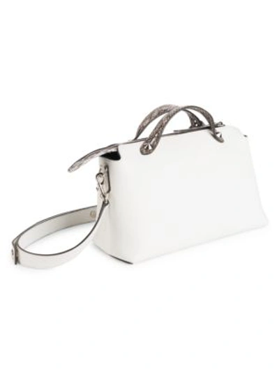 Shop Fendi By The Way Medium Shoulder Bag In Ice