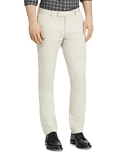 Shop Polo Ralph Lauren Stretch Slim Fit Chinos In Sand
