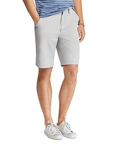 Shop Polo Ralph Lauren Relaxed Fit Chino Shorts In Soft Gray