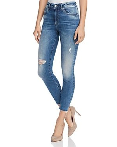 Shop Mavi Alissa Ankle High Rise Super Skinny Jeans In Shaded Random Nolita
