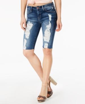 destructed bermuda shorts