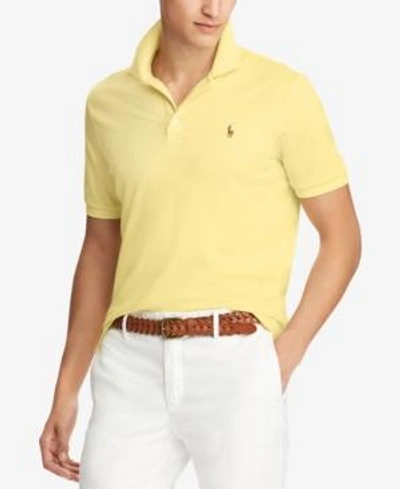 Polo Ralph Lauren Men's Classic-fit Soft-touch Polo In Banana Peel |  ModeSens