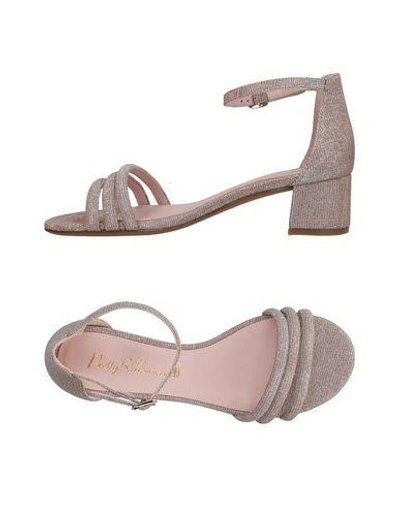 Shop Pretty Ballerinas Sandals In Copper