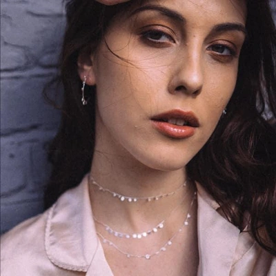 Lily Flo Jewellery Stardust Shooting Stars Gold Triple Strand Necklace