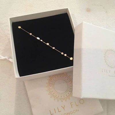 Lily Flo Jewellery Stardust Shooting Stars Gold Triple Strand Necklace