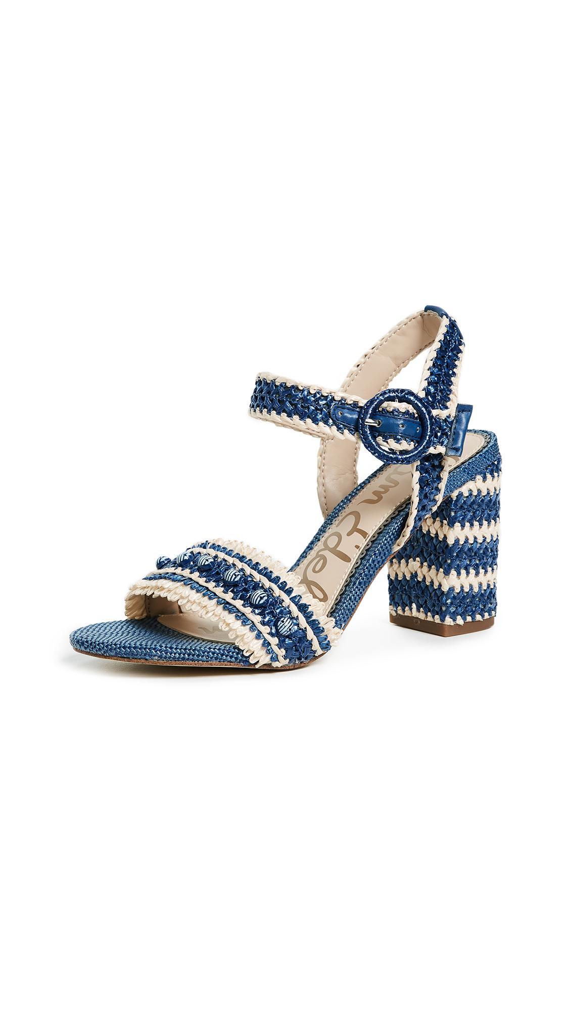 sam edelman denim sandals