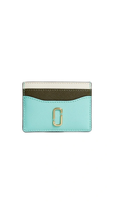 Shop Marc Jacobs Snapshot Card Case In Surf Multi