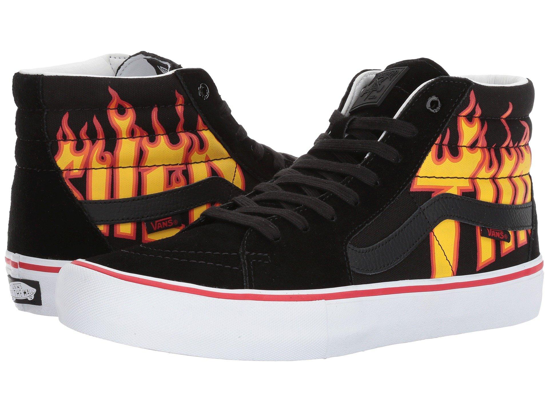 vans x thrasher high tops